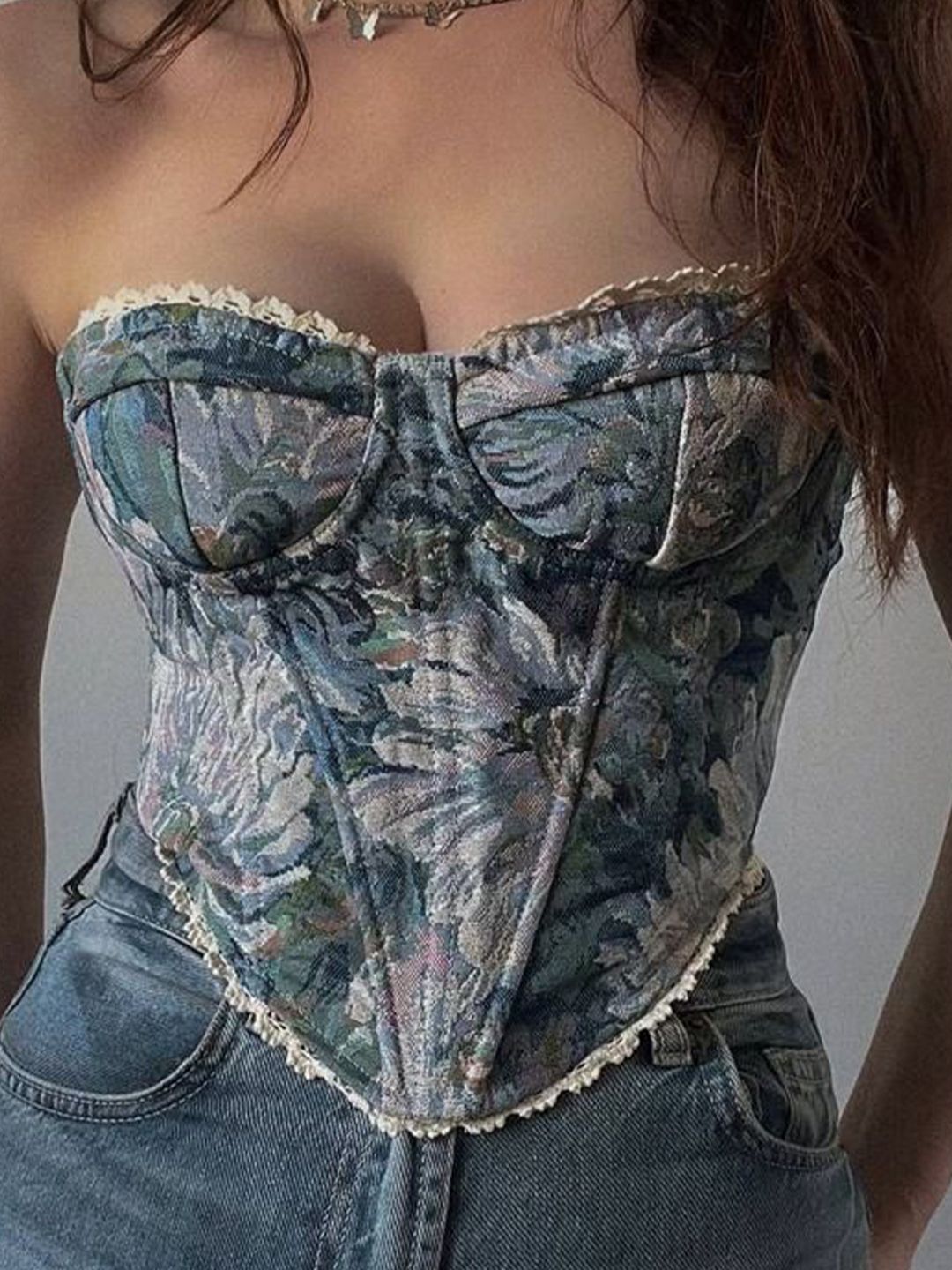 StyleCast x Revolte Women Floral Printed Corset Top-picture-36