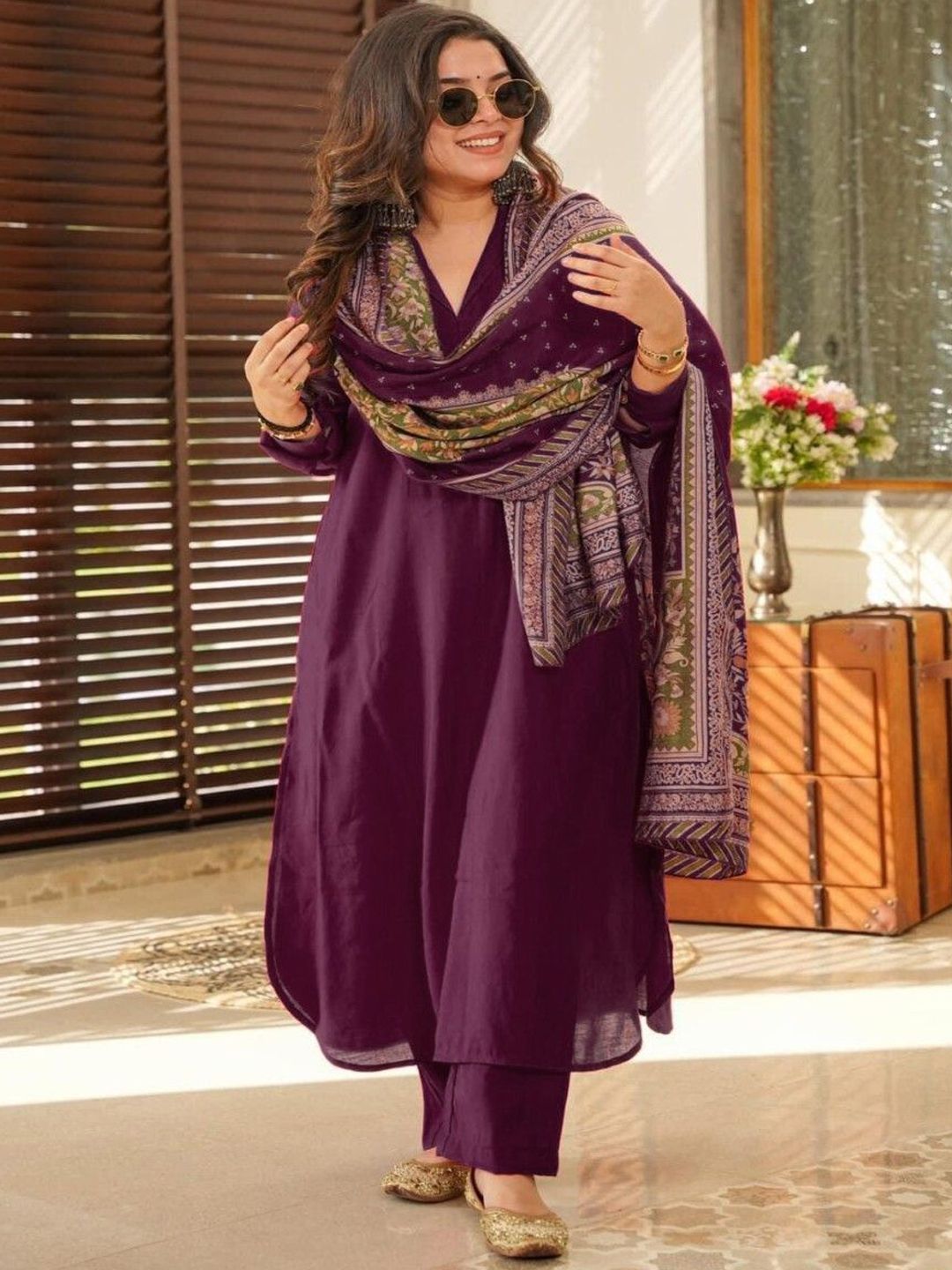 URMIR FASHION Women Regular Kurta with Trousers & Dupatta