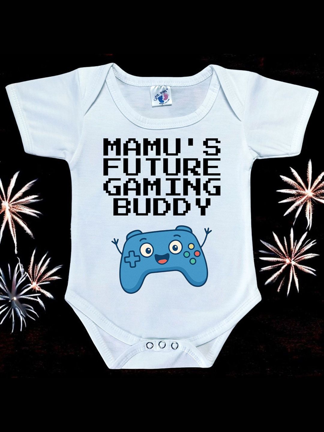 Cute Pals Infants Printed Cotton Bodysuit-picture-41