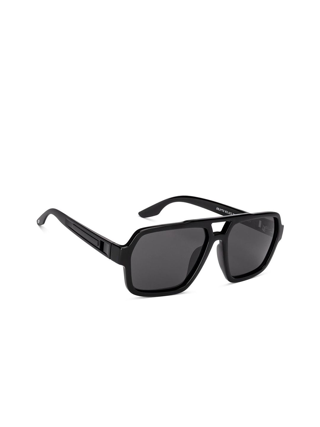 Vincent Chase Unisex Grey Lens & Black Square Sunglasses with-picture-21
