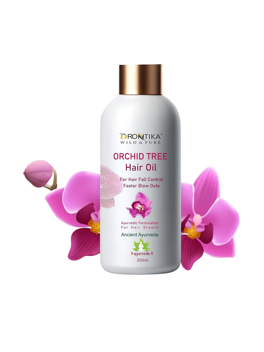 DRONTIKA Orchid Hair Oil For Hair Fall Control - 200 ml-image-39