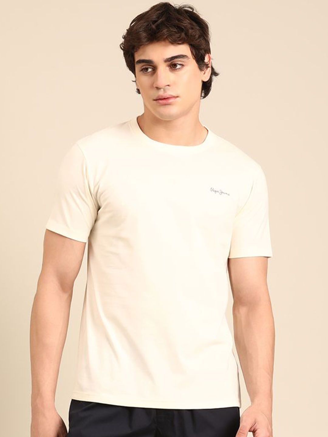 Pepe Jeans Mens Cotton Round Neck Lounge Tshirts-picture-13