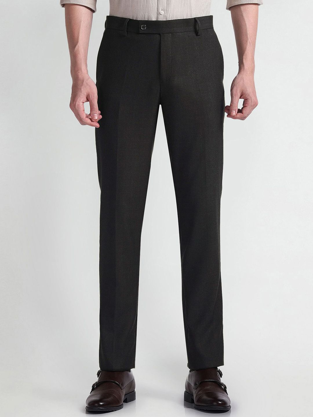 Arrow Hudson Men Regular Fit Trousers