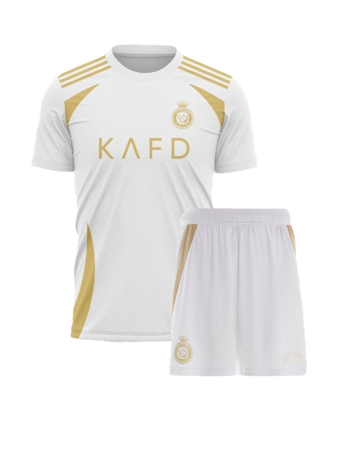 dostitch Kids White Printed T-shirt with Shorts-picture-17