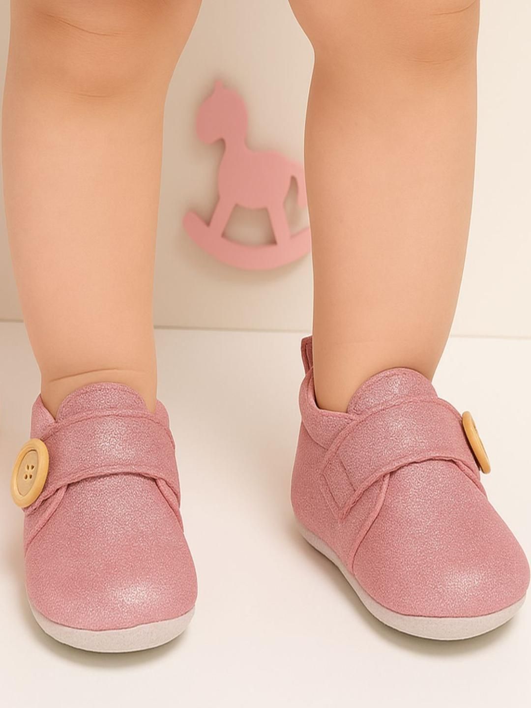 Star Fish Unisex Kids Cotton Booties-picture-13