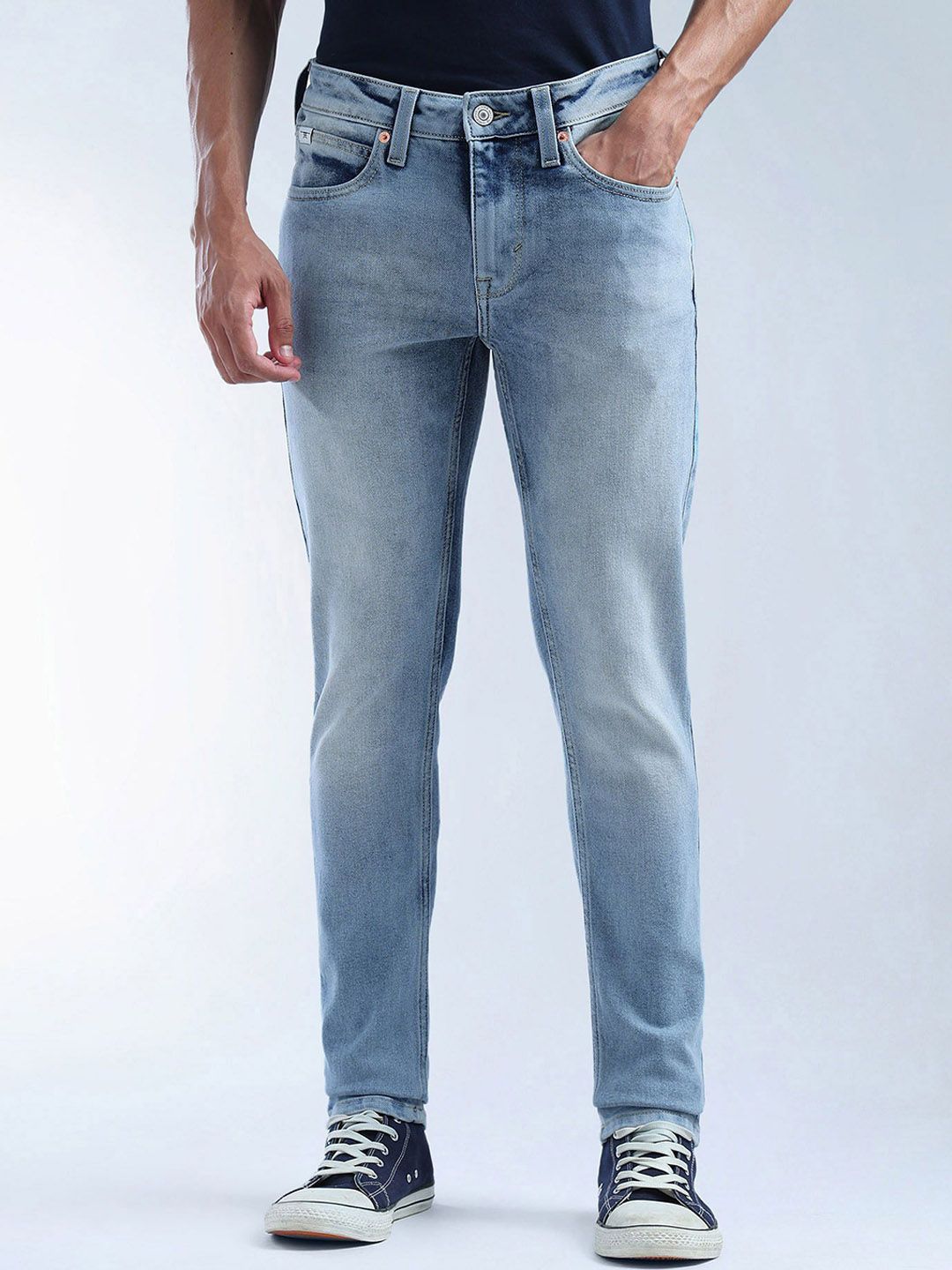 Flying Machine Men Slim Fit Mid-Rise Stretchable Jeans-picture-20
