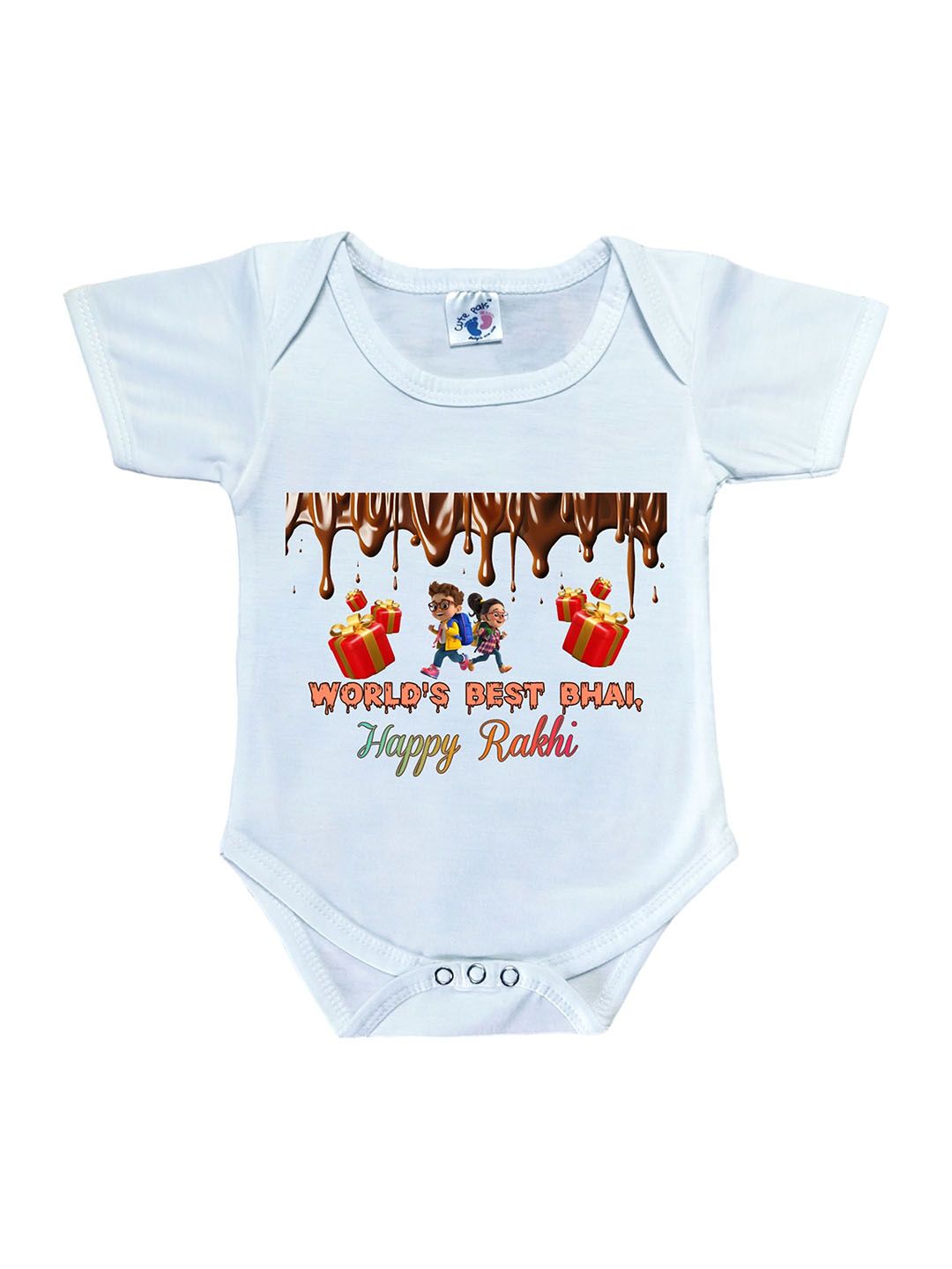 Cute Pals Infants Printed Cotton Bodysuit-picture-30