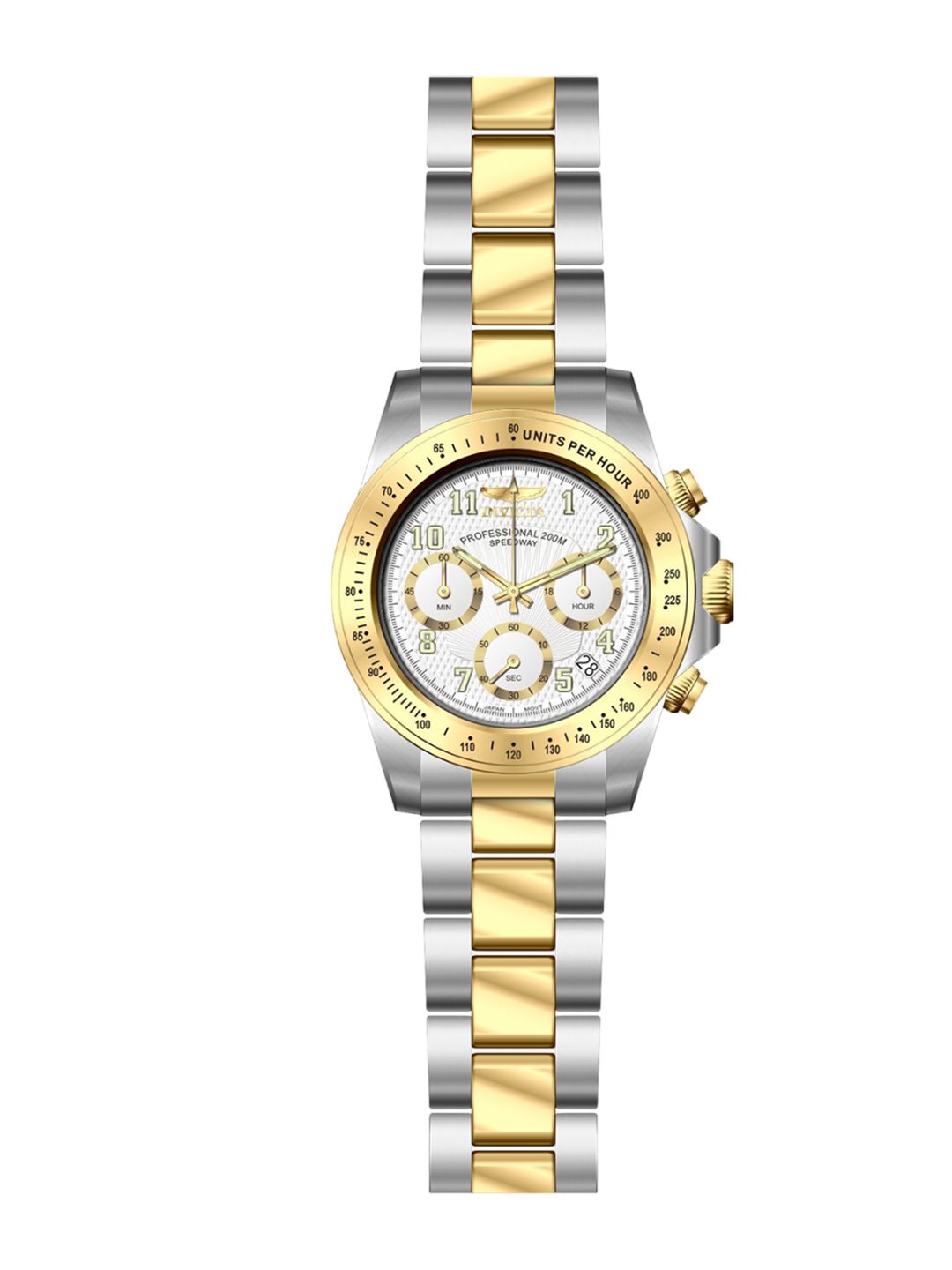 Invicta Men Dial & Stainless Steel Bracelet Style Straps Analogue Watch 17026-image-15