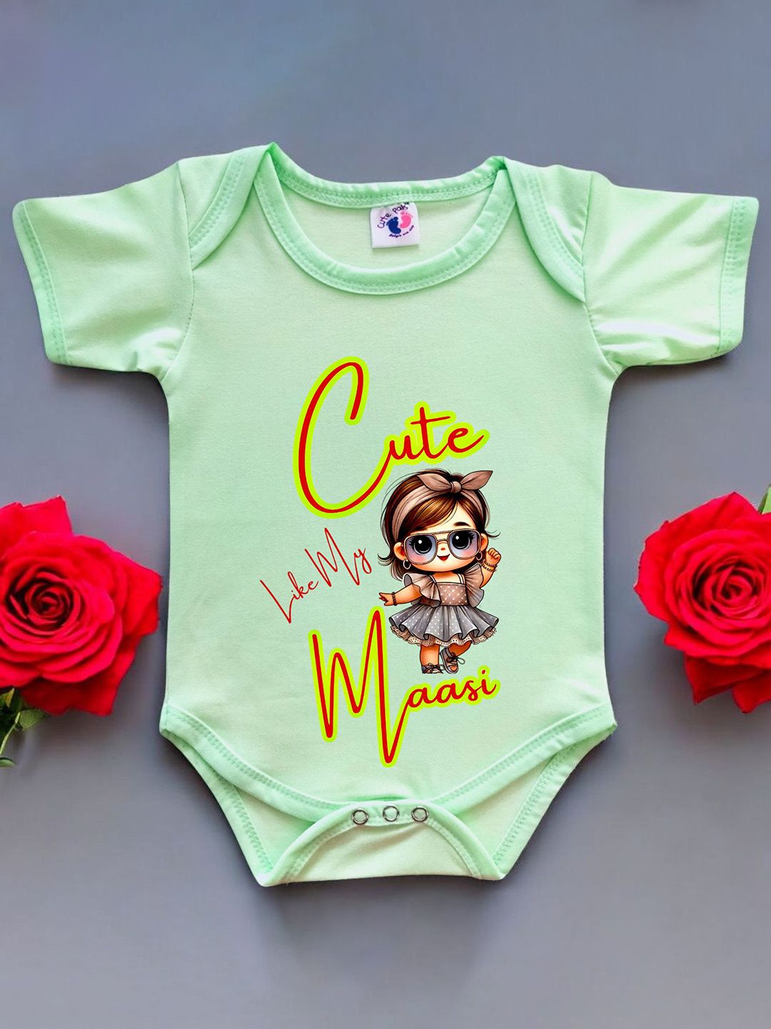 Cute Pals Infants Printed Cotton Bodysuits-picture-42