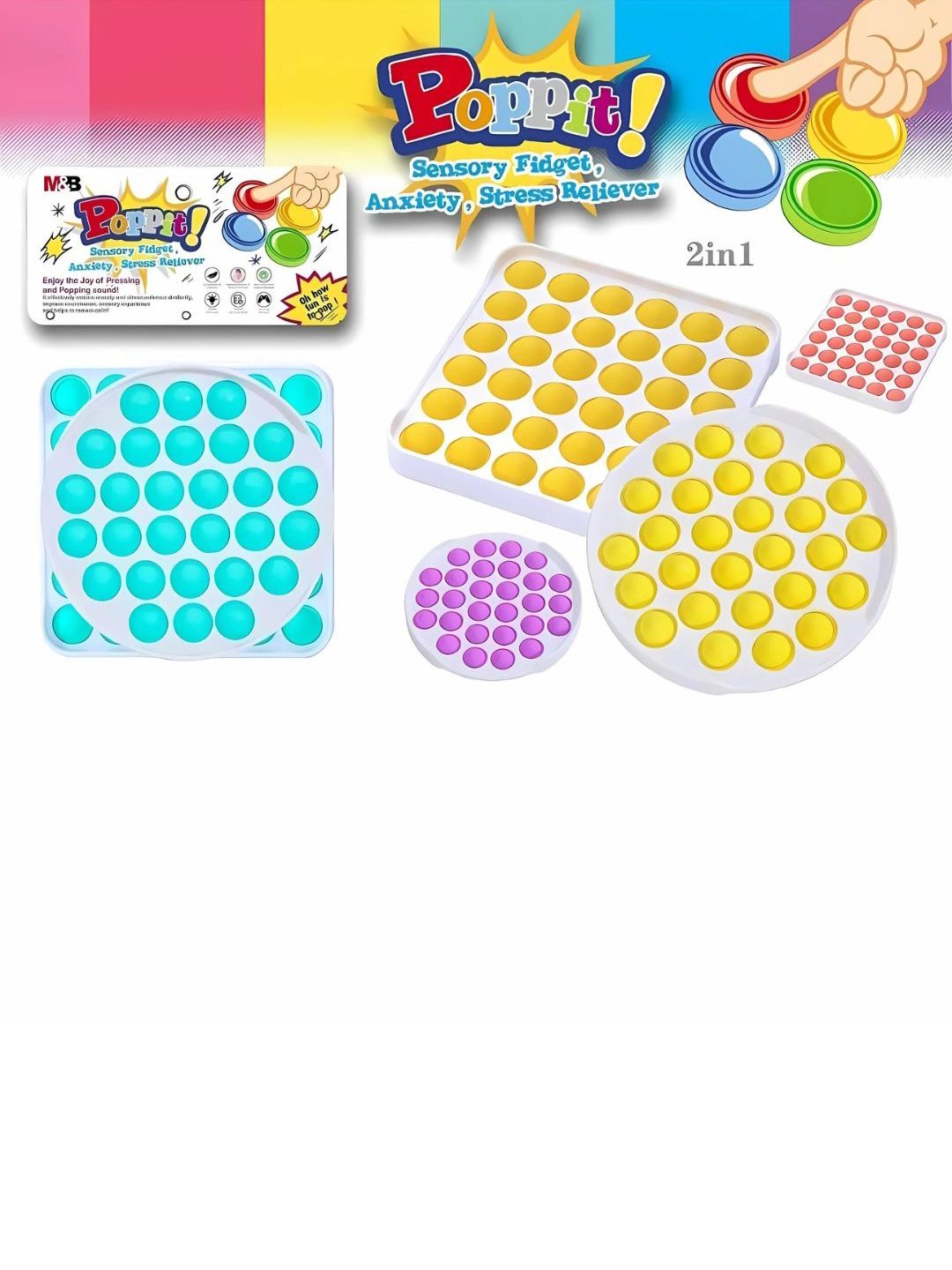 YK Pack of 2 Gaming Accessory Activity Toys and Games-picture-45