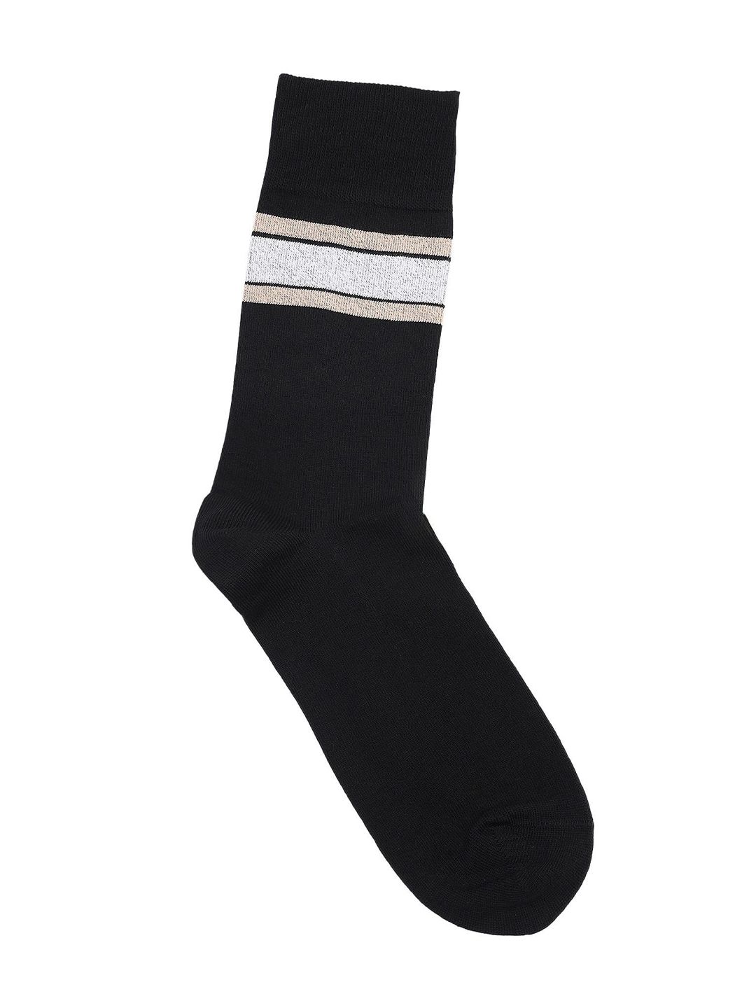 Arrow Men Striped Pure Cotton Calf-Length Socks-picture-12