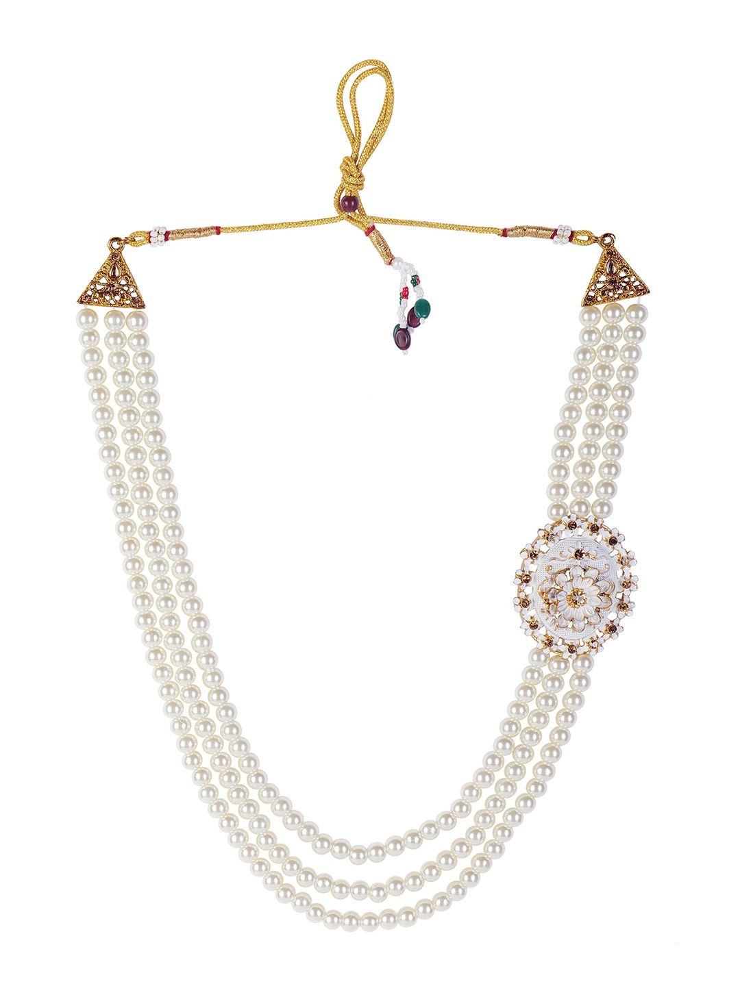 JIYANSHI FASHION Gold-Plated Pearls Beaded Minimal Necklace-picture-31