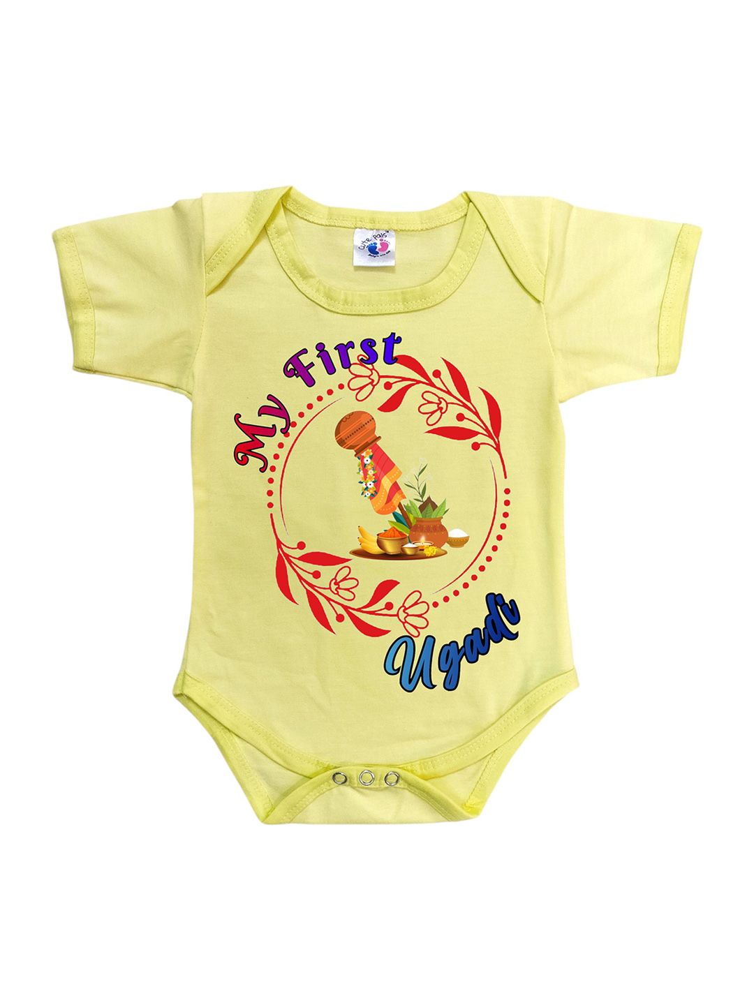 Cute Pals Infants Printed Cotton Bodysuit-picture-31