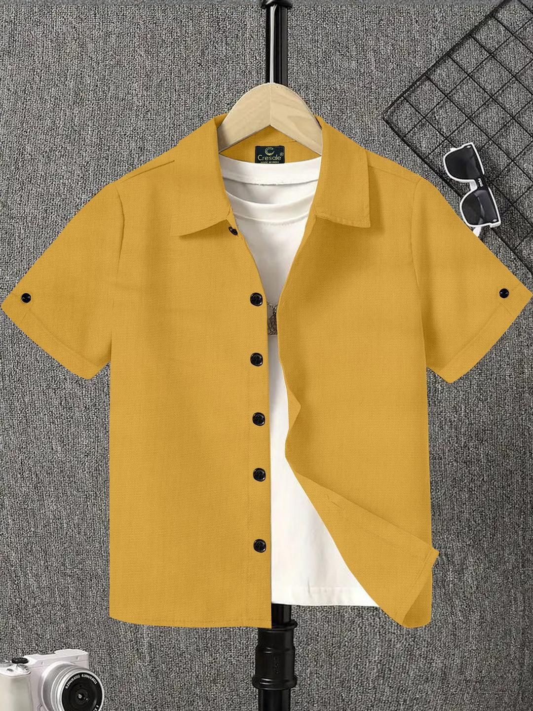 CRESALE Boys Comfort Casual Shirt