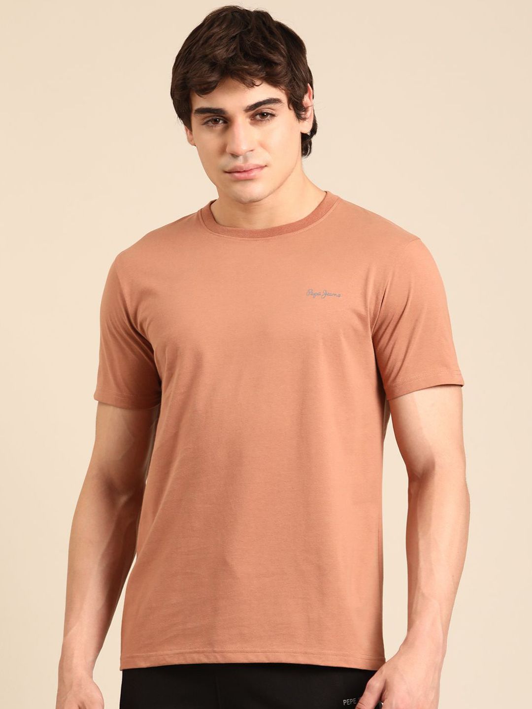 Pepe Jeans Round Neck Cotton T-Shirt-image-39