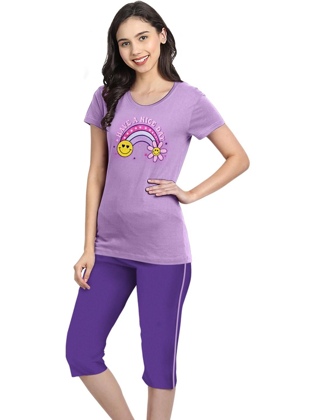 ACTLIVE Kids-Girls Purple Clothing Set-picture-24