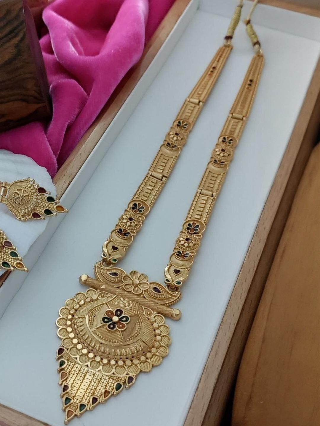 niva fashion Gold-Plated Brass Jewellery Set-picture-32