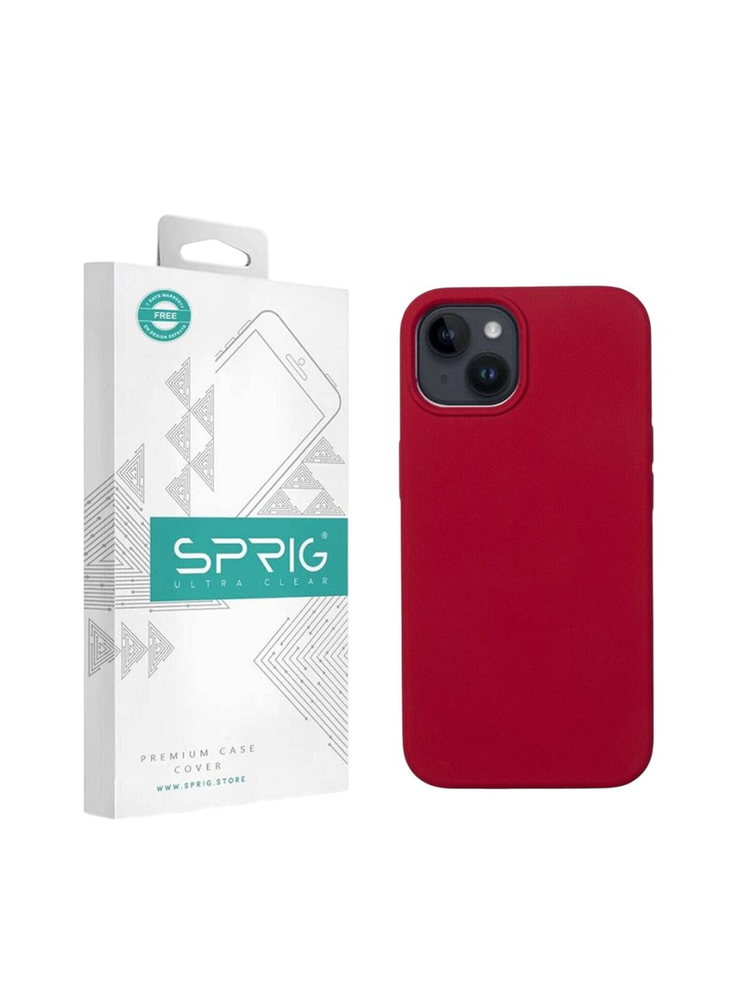 SPRIG Unisex Silicone iPhone 14 Plus Impact Resistant Back Case-picture-32