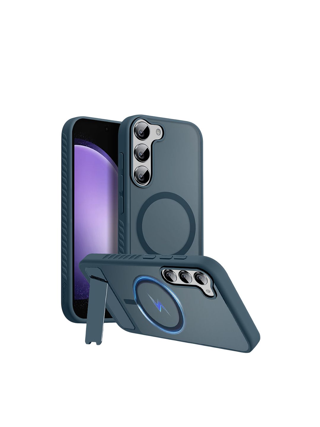 Karwan Solid Printed Samsung Galaxy S23 Plus 5G Back Case Mobile Accessories-picture-21