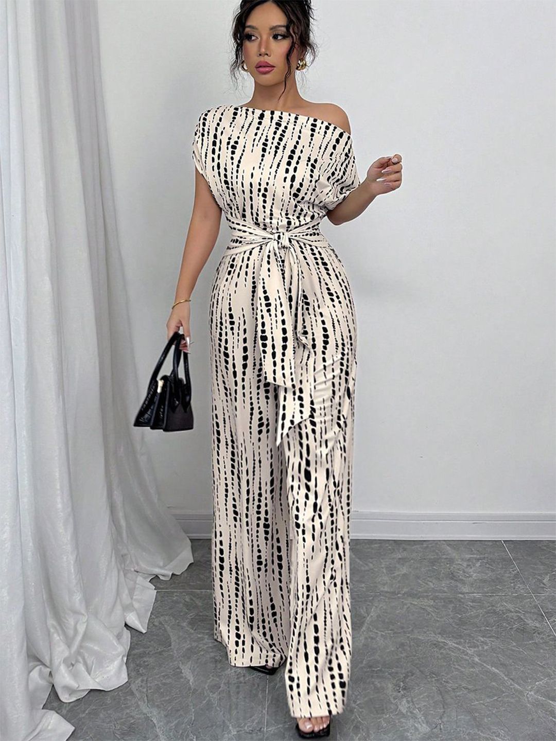 StyleCast Women Printed One Shoulder Casual Jumpsuit-picture-33