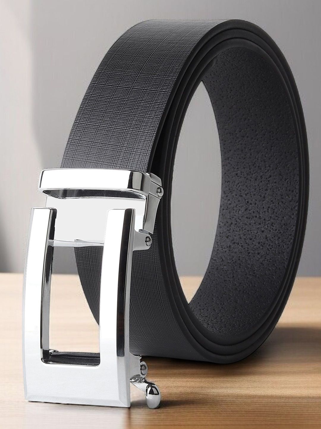 Provogue Men Textured Leather Belt-picture-40