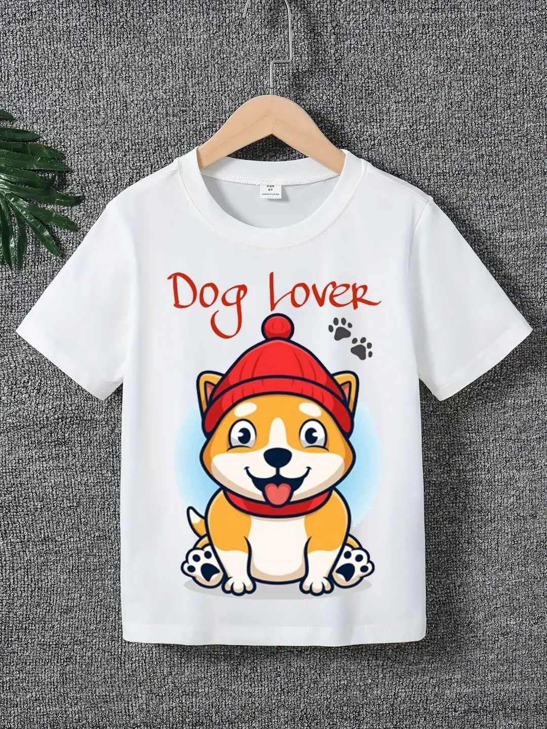 Printcomet Kids Graphic Printed Round Neck Short Sleeves Cotton Relaxed Fit T-shirt-picture-10