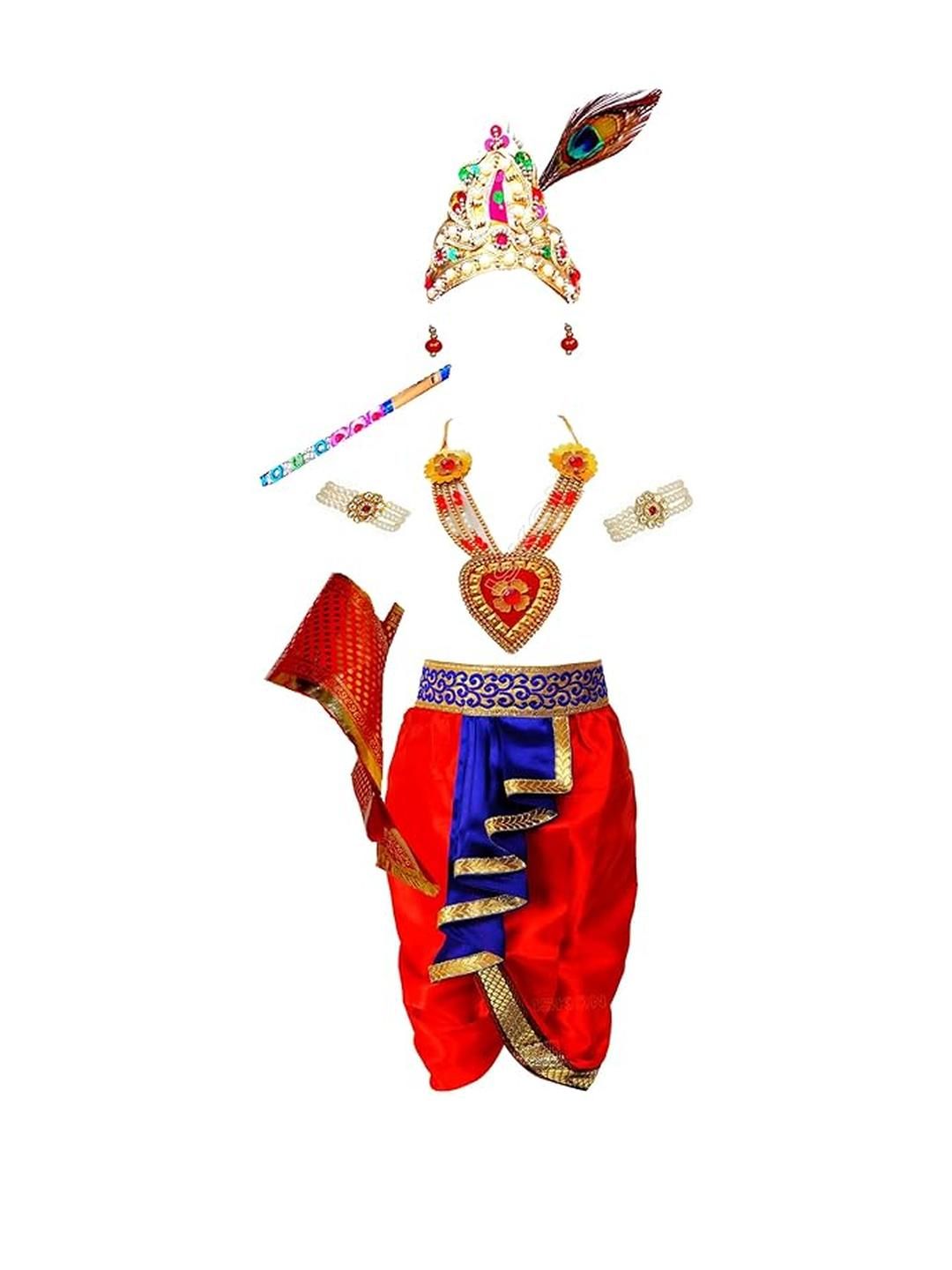 SHRI VALLABH Boys Top with Dhoti Pants-picture-47