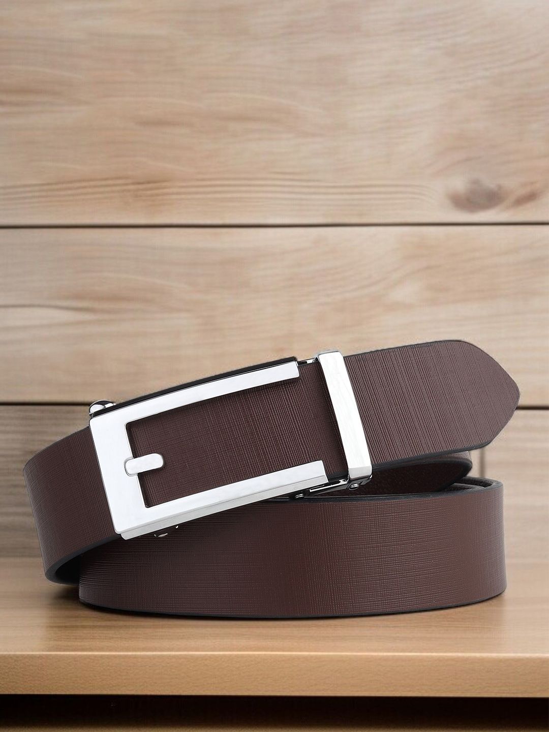 Provogue Men Textured Leather Formal Belt-picture-14
