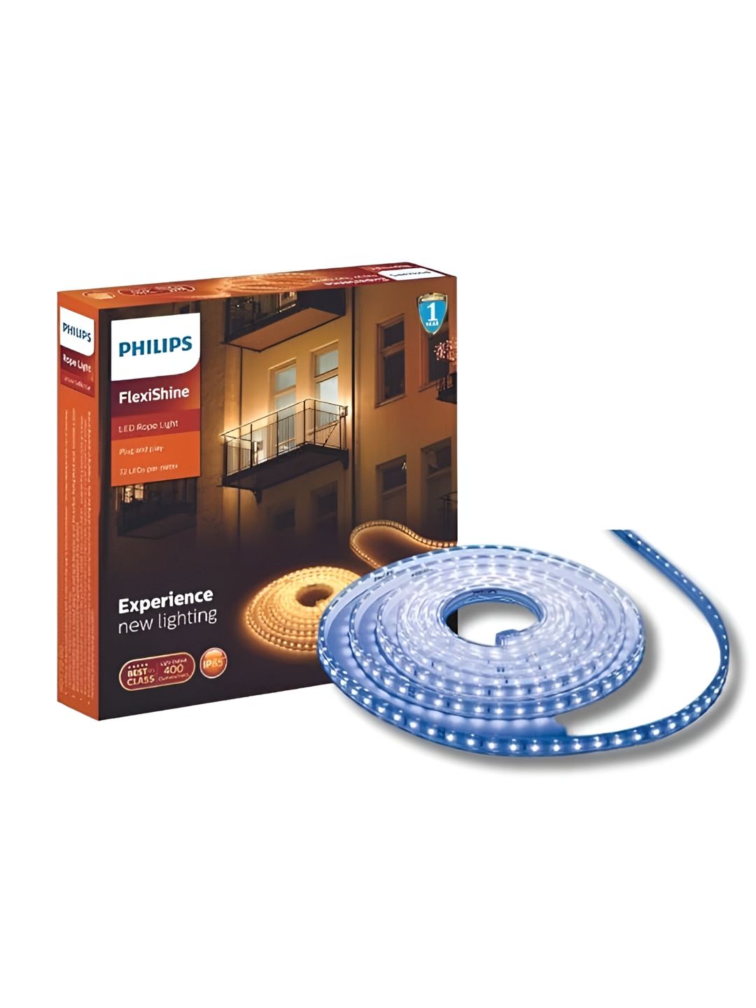 Philips FlexiShine Blue IP65 LED Rope String Lights - 5 m-image-30