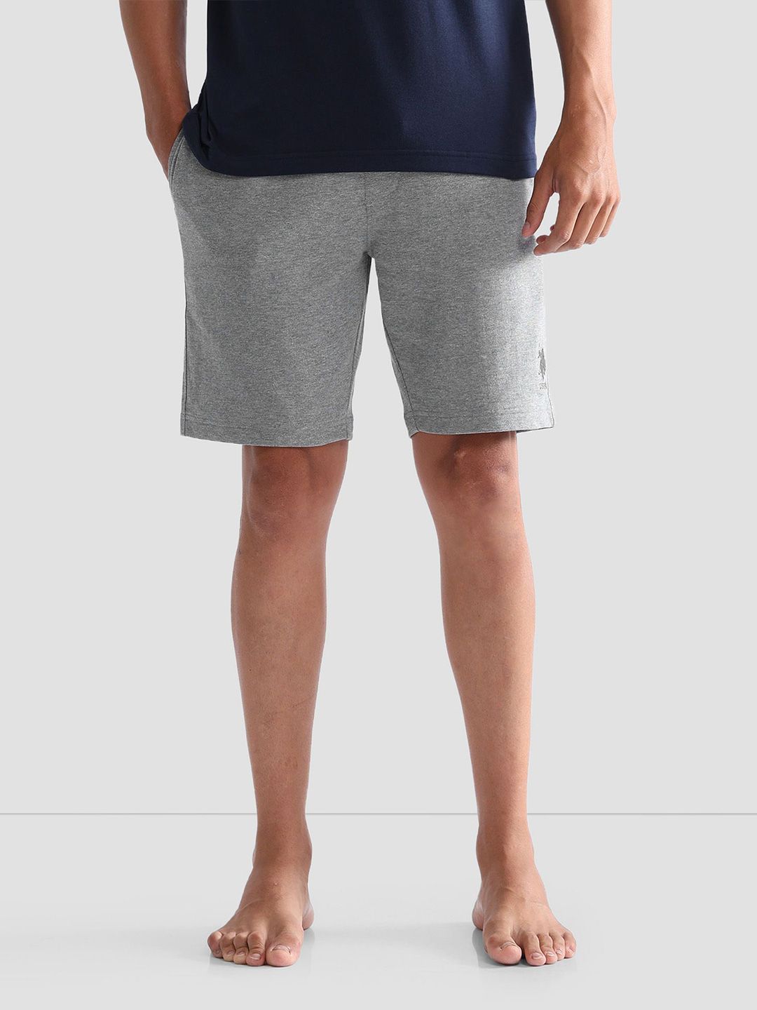 U.S. Polo Assn. Men Solid Lounge Shorts-picture-27