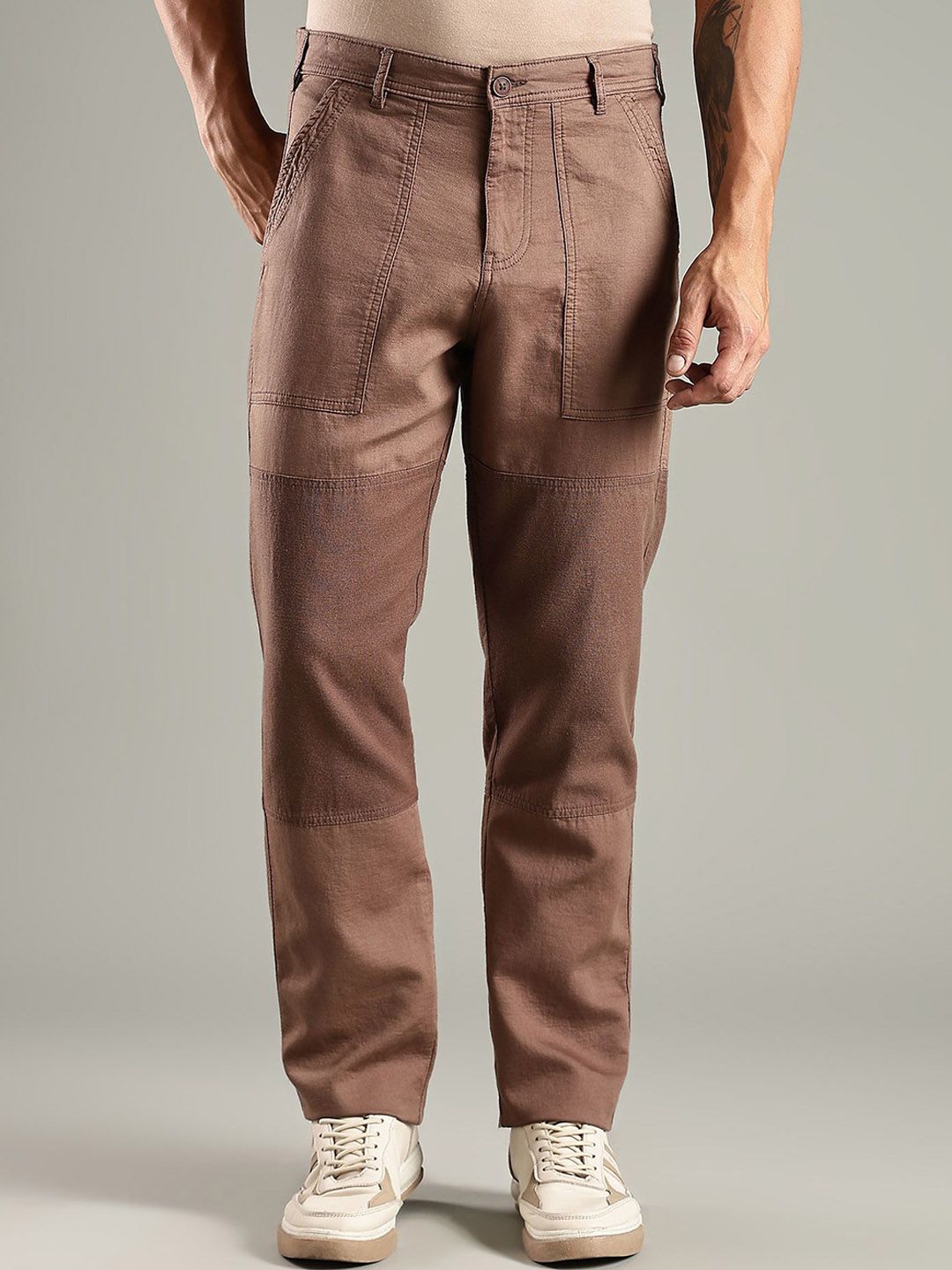 Thomas Scott Men Smart Easy Wash Chinos Trousers-picture-15