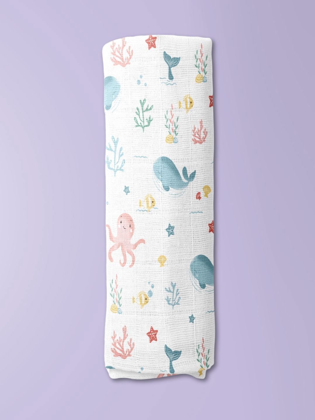 haus & kinder Vitamin Sea Muslin Swaddle-picture-19