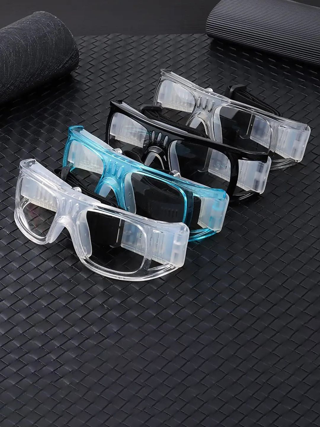 AUGEN Unisex Grey Lens & White Square Sunglasses with-picture-40