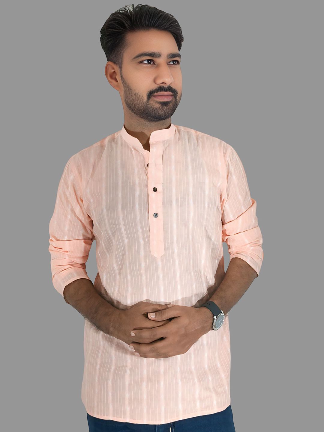 LADSLOOM Men Thread Work Kurta-picture-21