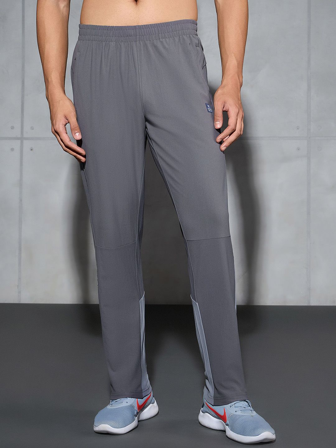 Technosport Men Straight Fit Track Pants Duracool +-image-41
