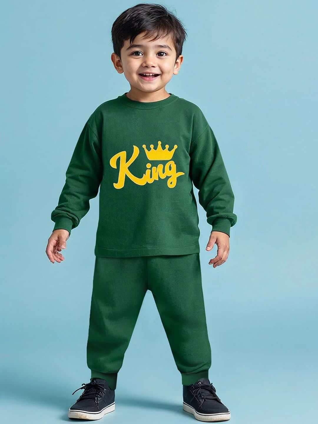 YK X Trampoline Unisex Kids Printed Night suit-picture-44