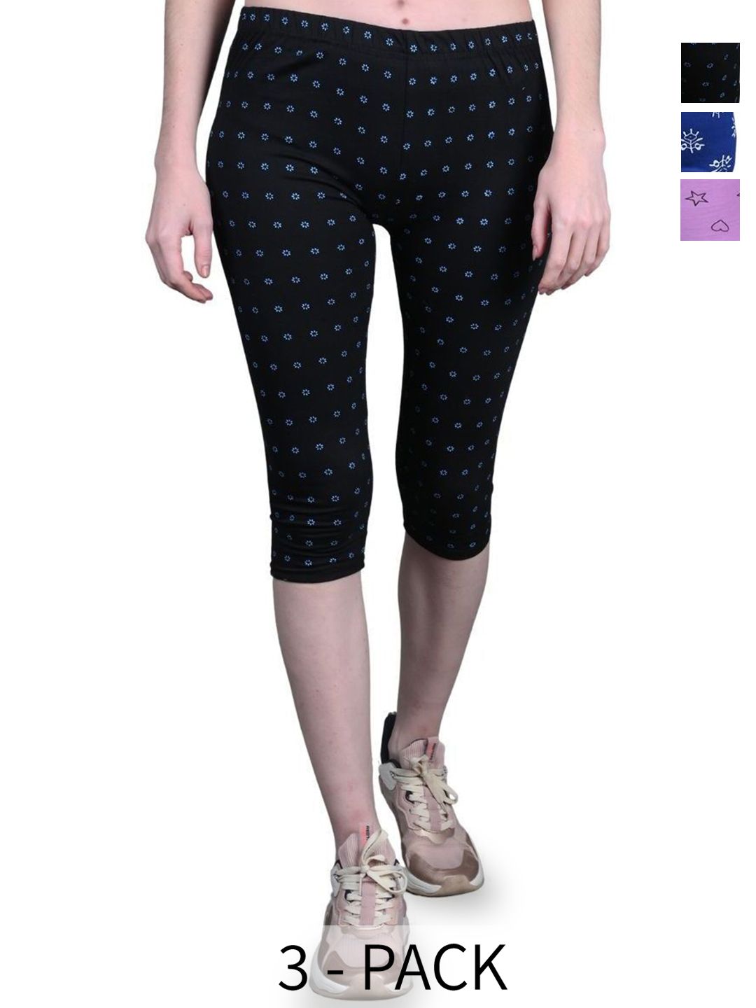 FRENCH KLEIDER Girls Printed Capris-image-12