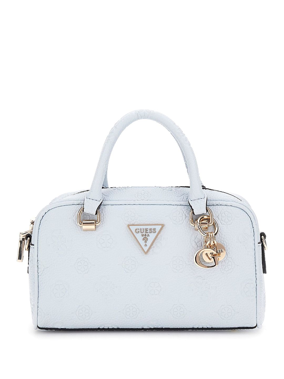 GUESS PU Textured Structured Satchel Fringed Satchel Handbags-picture-28