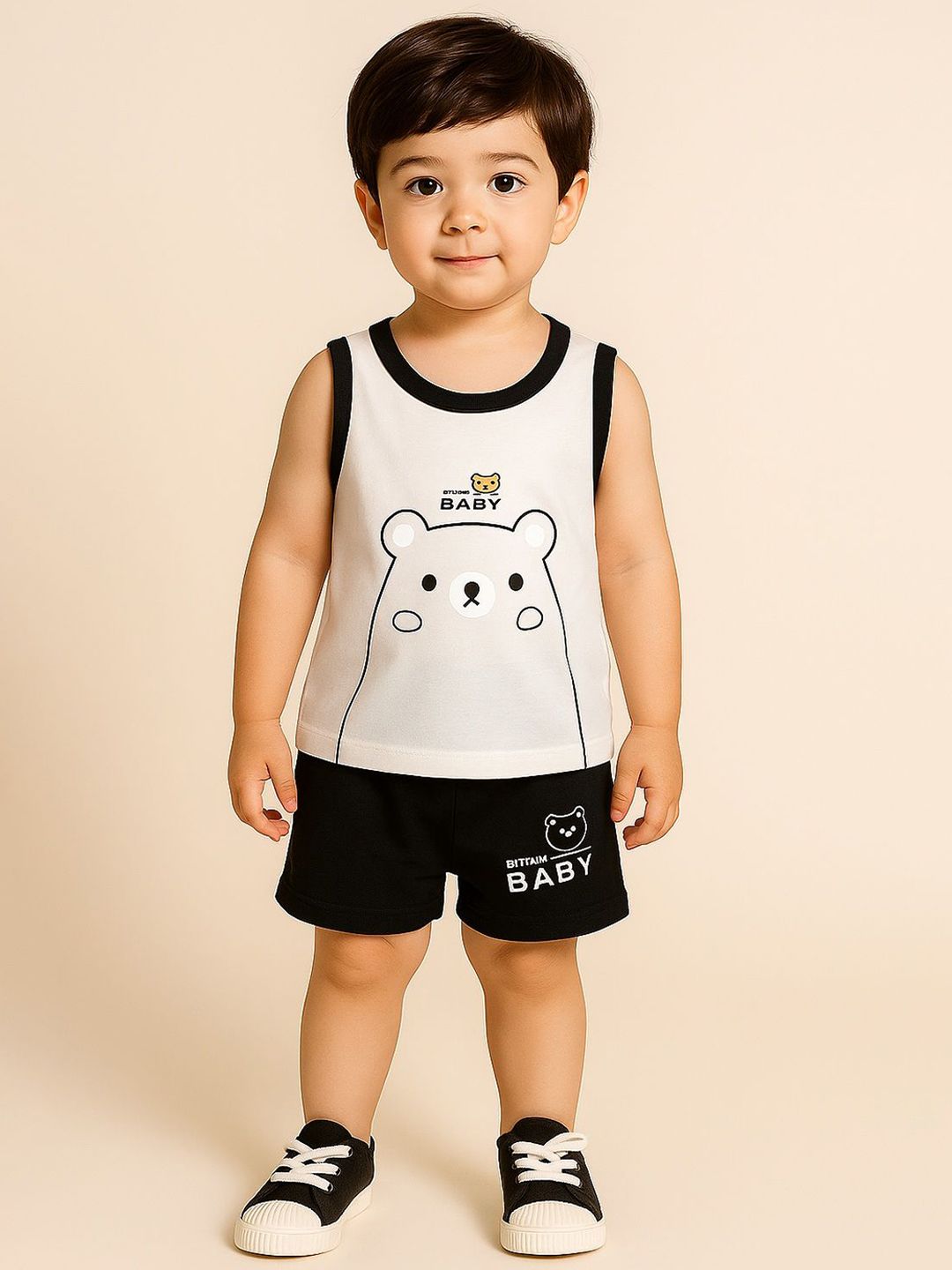 BAESD Kids Printed T-shirt with Shorts-picture-31