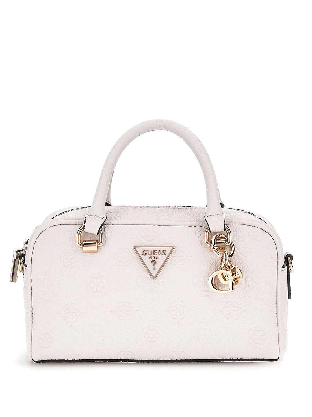 GUESS Textured Structured Satchel-picture-13