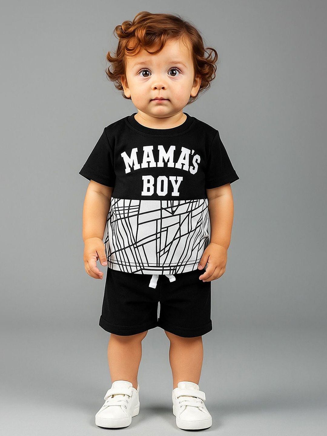 BAESD Kids Printed T-shirt with Shorts-picture-34
