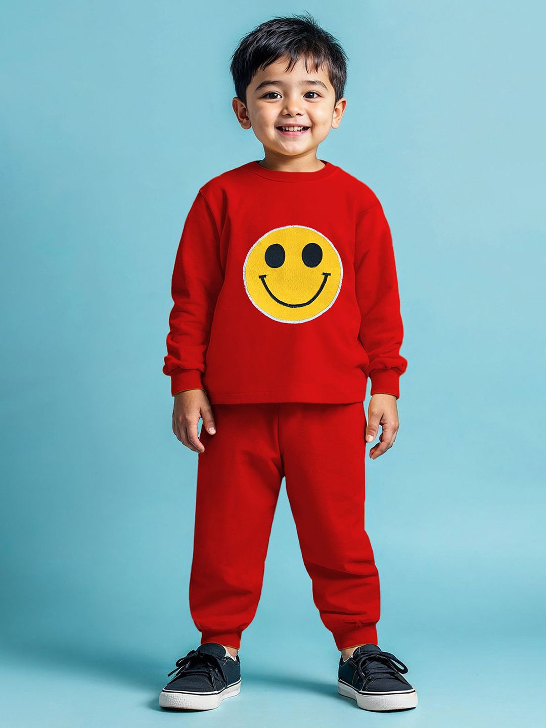 YK X Trampoline Unisex Kids Printed Night suit