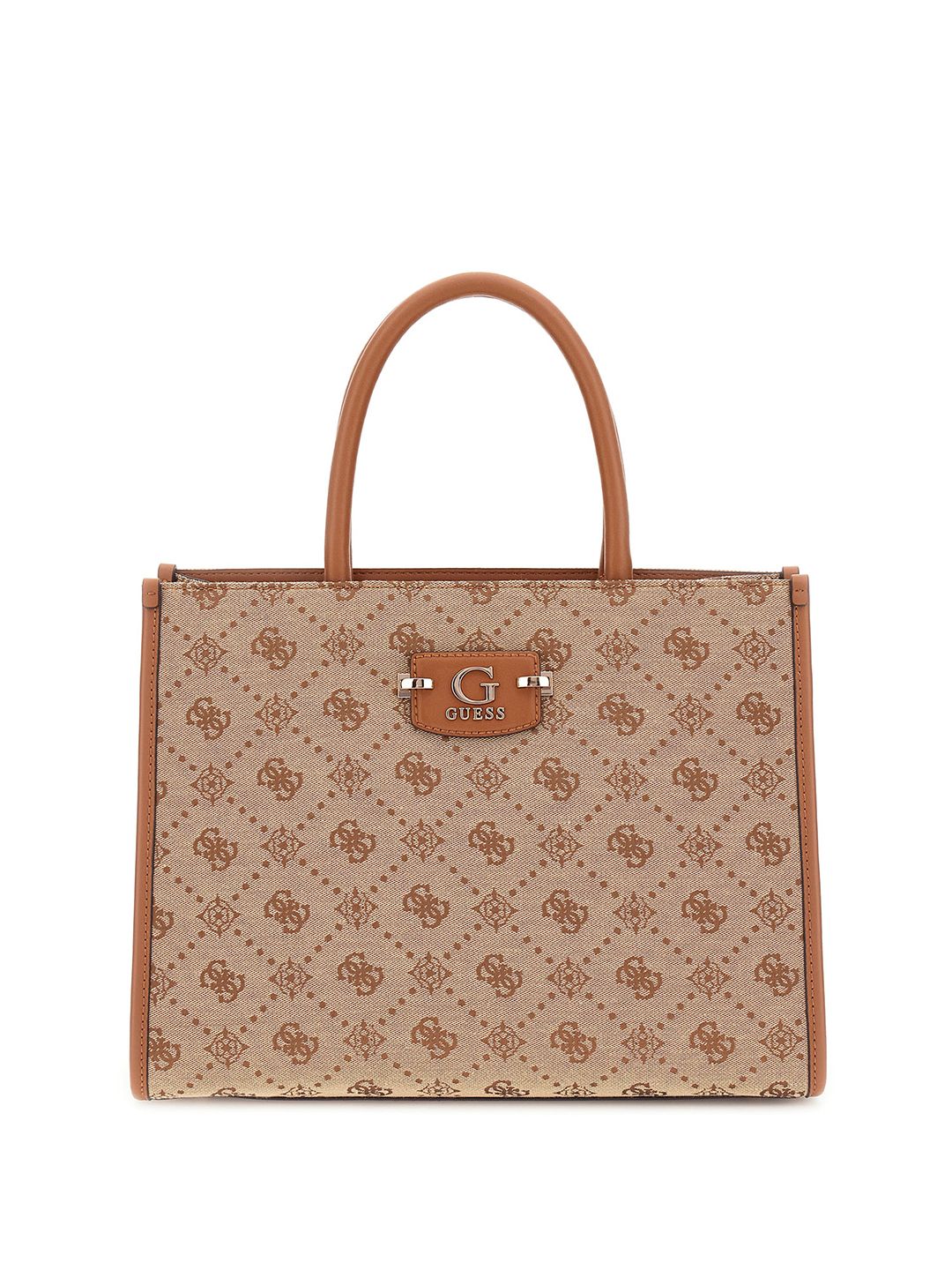 GUESS Brand Logo Structured Handheld Bag-image-20
