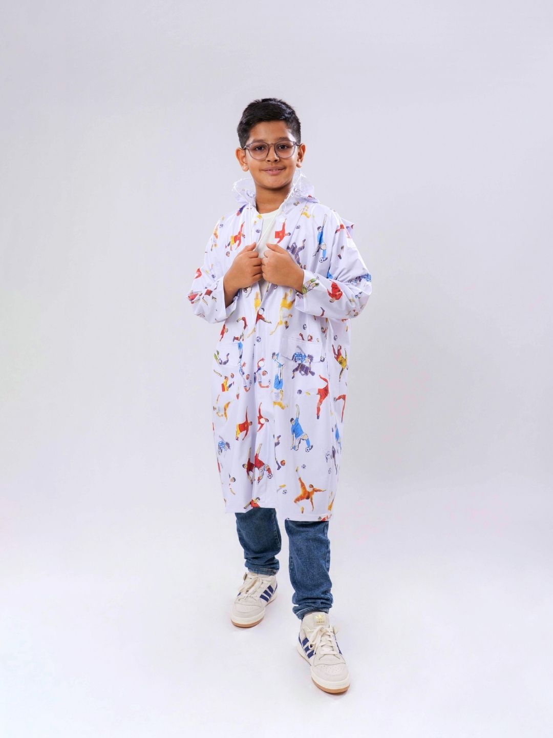 haus & kinder CR7 Storm Printed Raincoat-picture-55