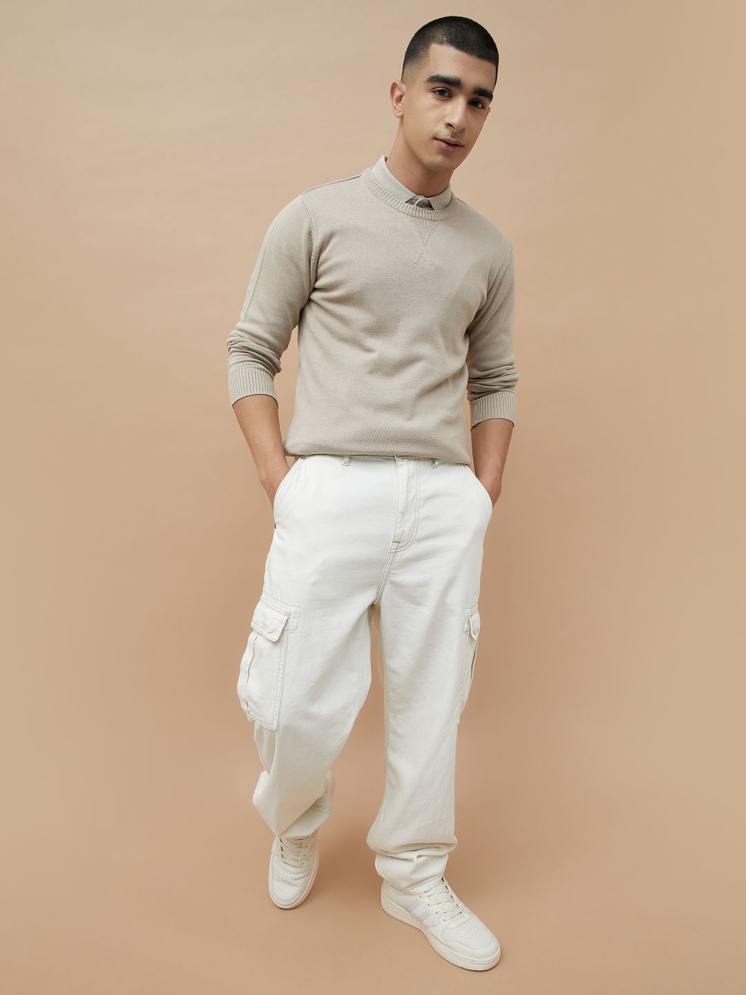 Fame Forever by Lifestyle Men Cotton Pullover Sweater-image-2