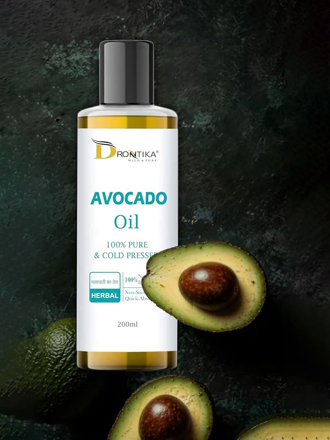 DRONTIKA Pure Cold Pressed Avocado Oil - 200 ml-picture-42