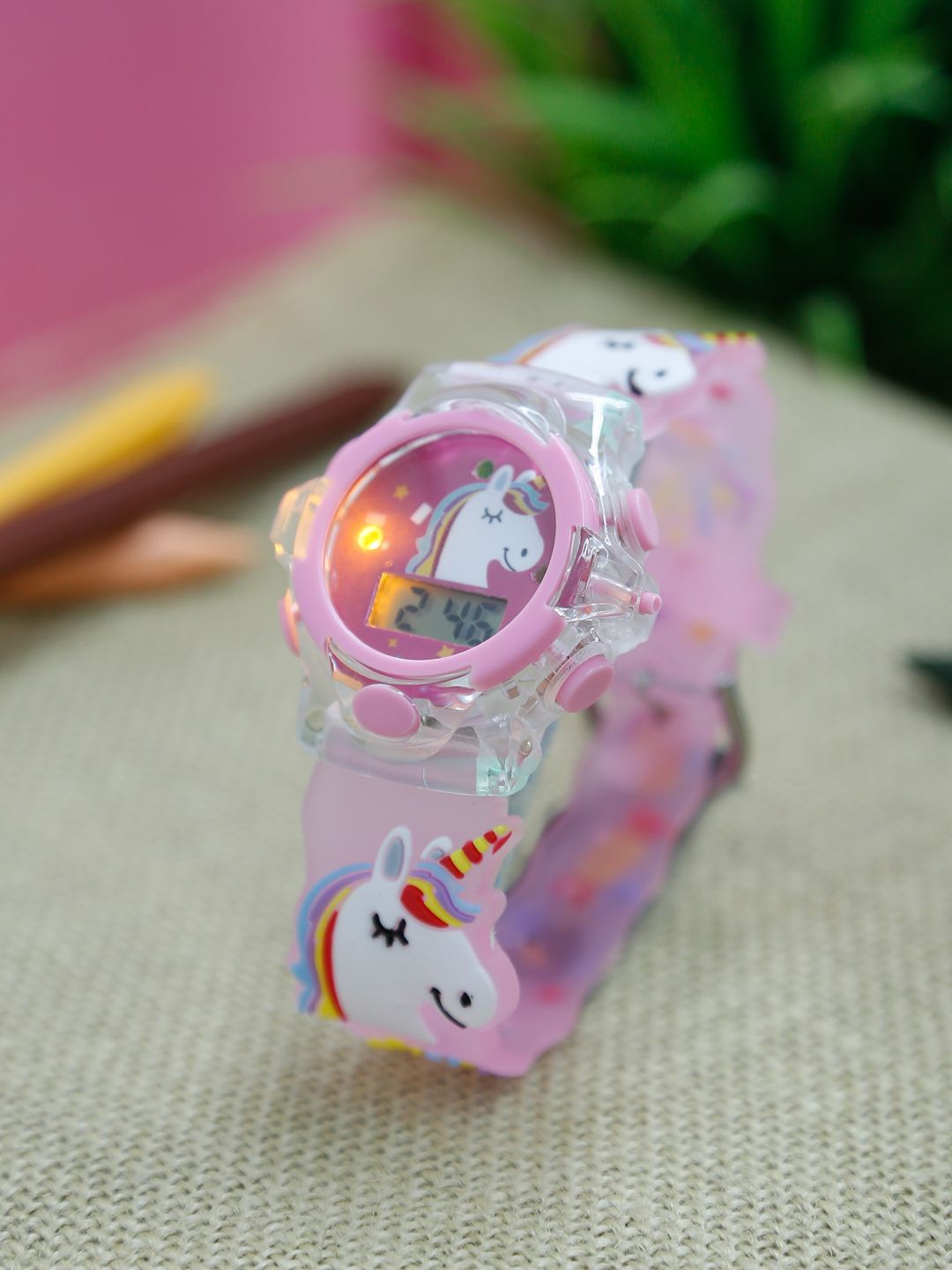 Stoln Unisex Kids Embellished Dial & Bracelet Style Straps Digital Multi Function Watch 25-18375-1-20012706-picture-53