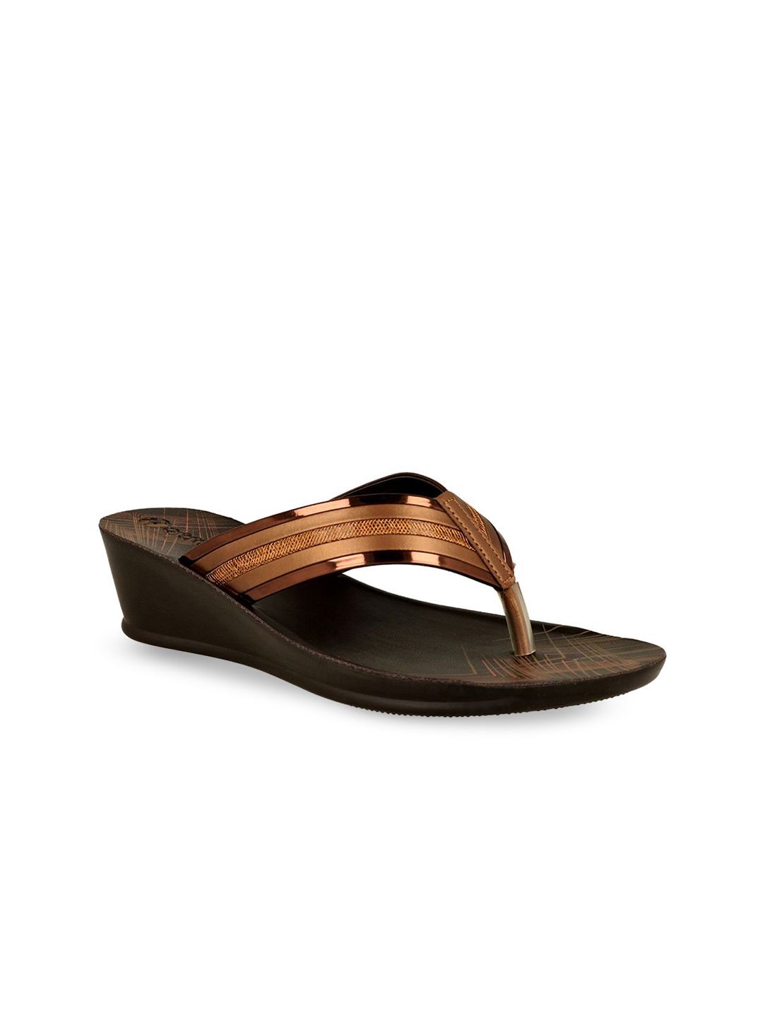 Aeroblu Textured Wedge Sandals-picture-29