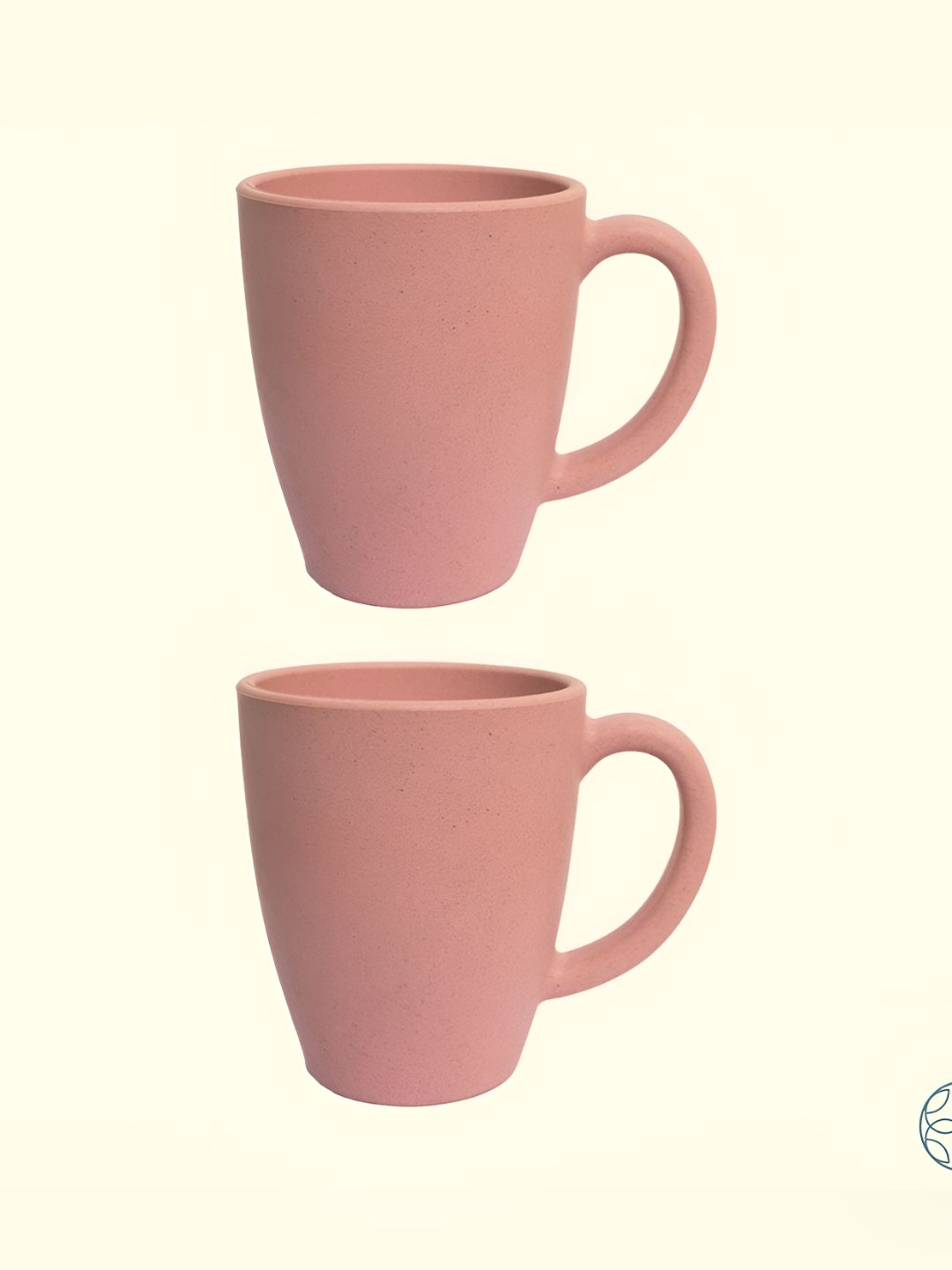 IRIDA NATURALS Pink Solid Bamboo Matte Mugs Set of Cups and Mugs-picture-28