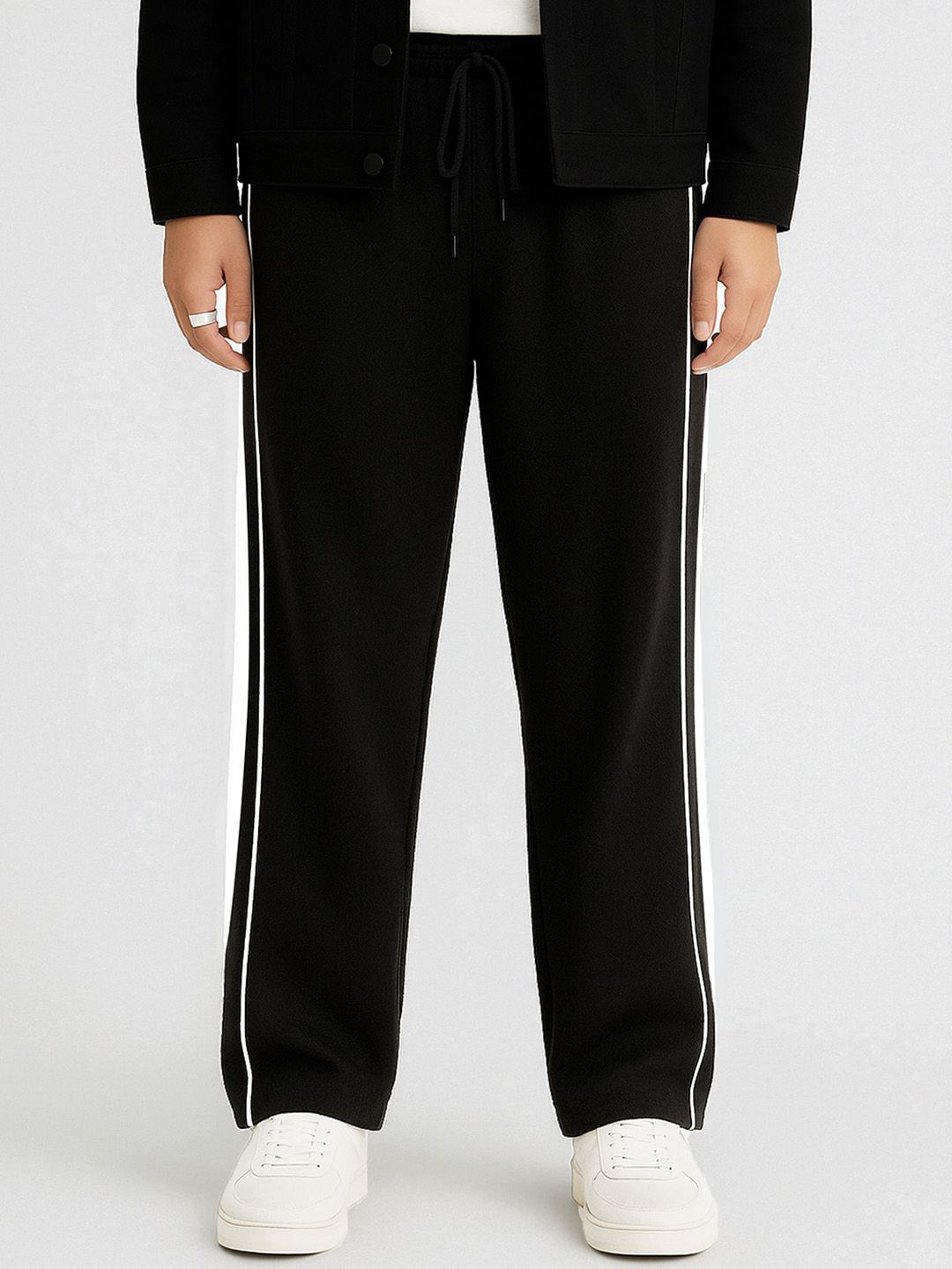 Maniac Men Baggy-Fit Mid-Rise Cotton Track Pant-picture-32